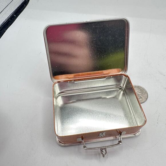 Vintage Hallmark Ornament 2000 Hopalong Cassidy Mini Metal Lunchbox thermos - Picture 6 of 9